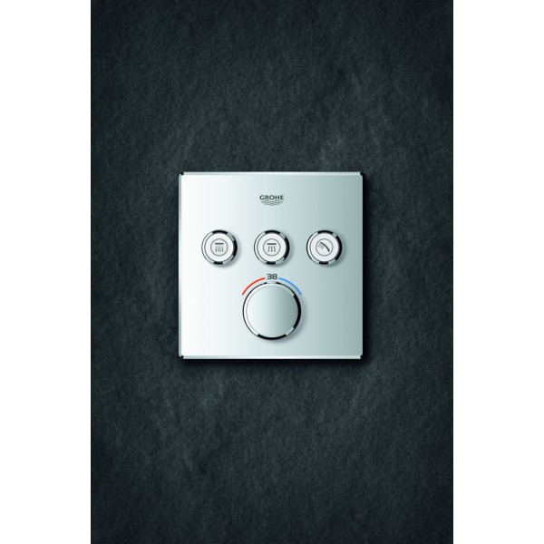 Термостат скрытого монтажа на 3 потребителя Grohe Grohtherm SmartControl (29126000) Термостат скрытого монтажа на 3 потребителя Grohe Grohtherm SmartControl (29126000)