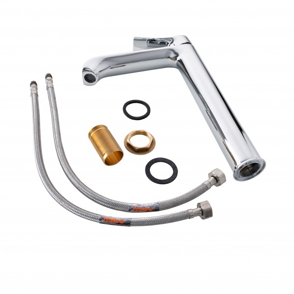 Змішувач для умивальника HAIBA BOLERO 001 HIGH (HB9575)