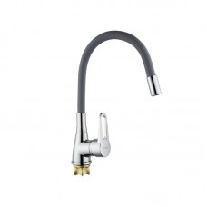 Смеситель для кухни с гибким изливом Champion Sop 014-045 серый MI6361