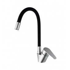 Смеситель для кухни с гибким изливом Mixxus NEO-011 черный MI6558