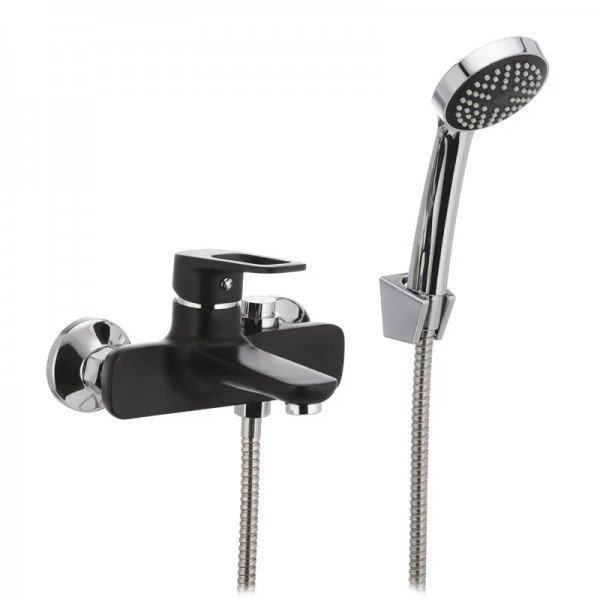 Смеситель для ванны Mixxus Nevada 009 черный MX0018