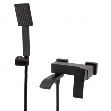 Змішувач для ванни з коротким зливом Koer KB-41007-05 чорний KR3455