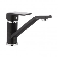 Змішувач для кухні чорний Mixxus Oregon 555 MX0010