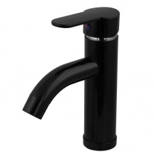 Смеситель для умывальника Plamix Raul-001-B черный PM0654