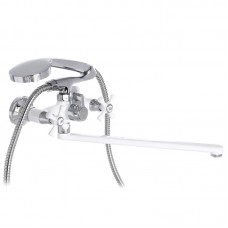 Змішувач для ванни Mixxus Omega 140 білий MI2768