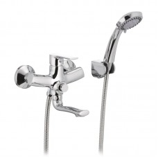 Смеситель для ванны с кнопочным переключателем Mixxus Premium PUSH Chr-009 MI1664