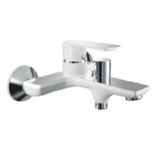 Змішувач для ванни HAIBA ALEX 009 EURO WHITE-CHROME (HB9568)