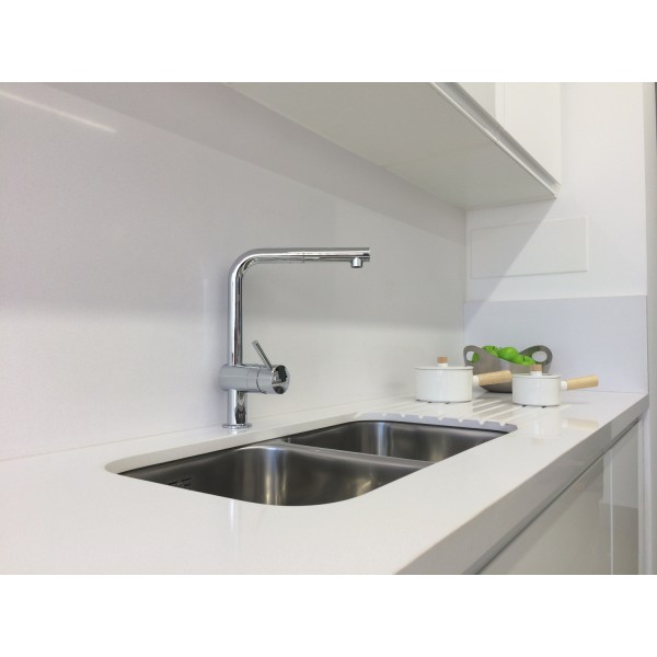 Змішувач для кухні з висувним виливом Grohe Minta (32168000)