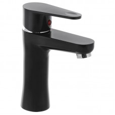 Змішувач для умивальника Plamix Vega-001 чорний PM0571