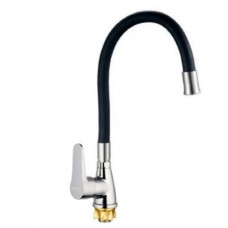 Смеситель для кухни с гибким изливом Mixxus SOP4-146 черный MI6490