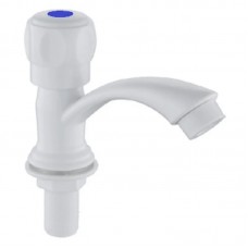 Кран для холодної води Plamix Mono-001-B White (PM0676)