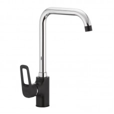 Змішувач для кухні чорний Mixxus Nevada 014-G MX0019