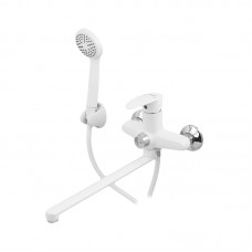 Змішувач для ванни Plamix Cezar-006 білий PM0666