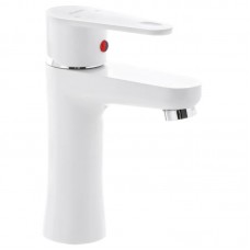 Змішувач для умивальника Plamix Vega-001 білий PM0570