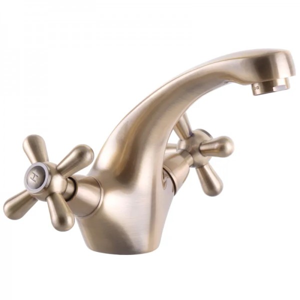 Смеситель для умывальника Haiba Dominox 161 бронзовый HB3937