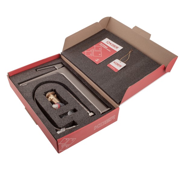 Змішувач для умивальника високий Koer KB-11031-07 KR5435