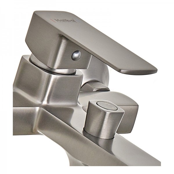 Змішувач для ванної кімнати Haiba Kubus 009 Euro Graphite (HB4007)