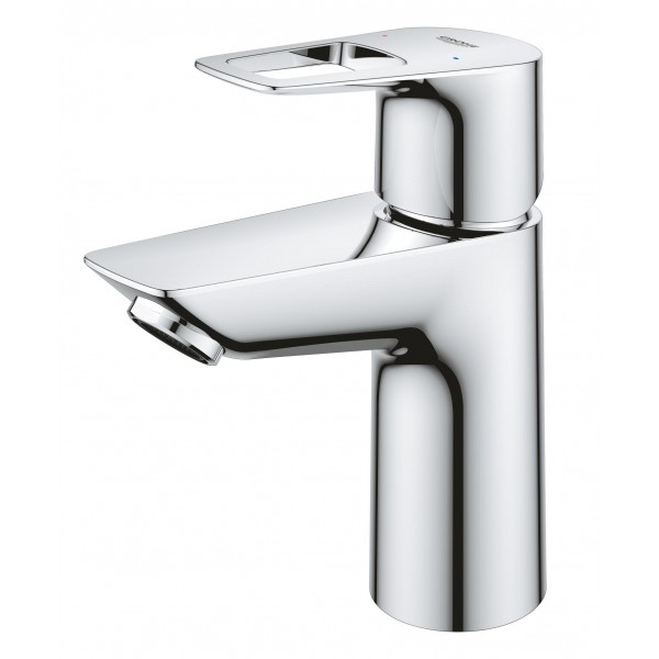 Однорычажный смеситель S-Size Grohe BauLoop New с нажимным донным клапаном (23878001)