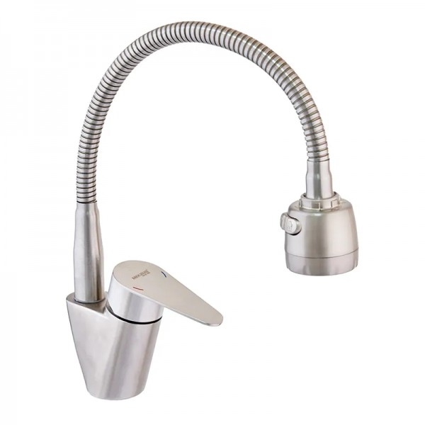 Змішувач для кухні з гнучким виливом Mixxus NEO-011 MI6235