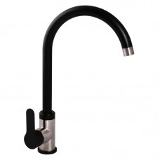 Змішувач для кухні Zerix LR74105B чорний LL1206