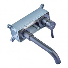 Змішувач для умивальника прихованого монтажу Mixxus SUS-111 чорний MI6038