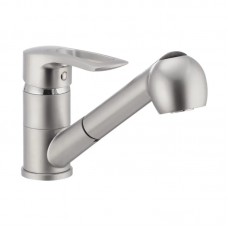 Змішувач для кухні з витяжною лійкою Haiba Hansberg 014 матовий HB0207