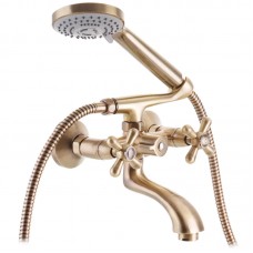 Смеситель для ванны Haiba Dominox 142 бронзовый HB3938