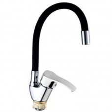 Смеситель для кухни с гибким изливом Mixxus YUB4-279 черный MI6484