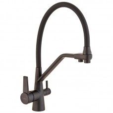 Змішувач для кухні Haiba Nobel 021 чорний HB3983