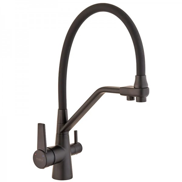 Змішувач для кухні Haiba Nobel 021 чорний HB3983