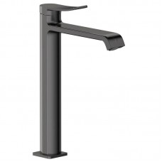 Змішувач для умивальника Mixxus Premium DALI 001 NUT HIGH графіт MI6757