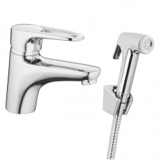 Смеситель для умывальника с выходом для гигиенической лейки Haiba Opus 001 HB0682