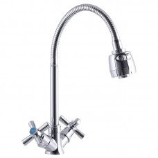 Змішувач для кухні з гнучким виливом Zerix TZH 722 ZX2947