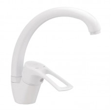 Змішувач для кухні Cron Hansberg 777 білий CR0790