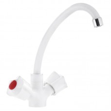 Змішувач для кухні Plamix Ama-271 білий PM0696