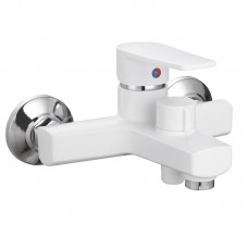 Смеситель для ванны Plamix Oscar-009 Euro White (без шланга и лейки) (PM0634)