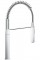 Змішувач для кухні з гнучким виливом Grohe Eurocube 31395000