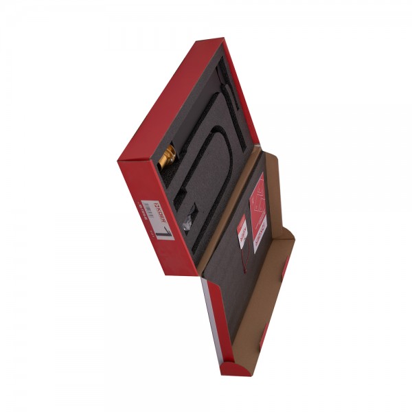 Змішувач для умивальника високий Koer KB-11010-05 чорний KR3483