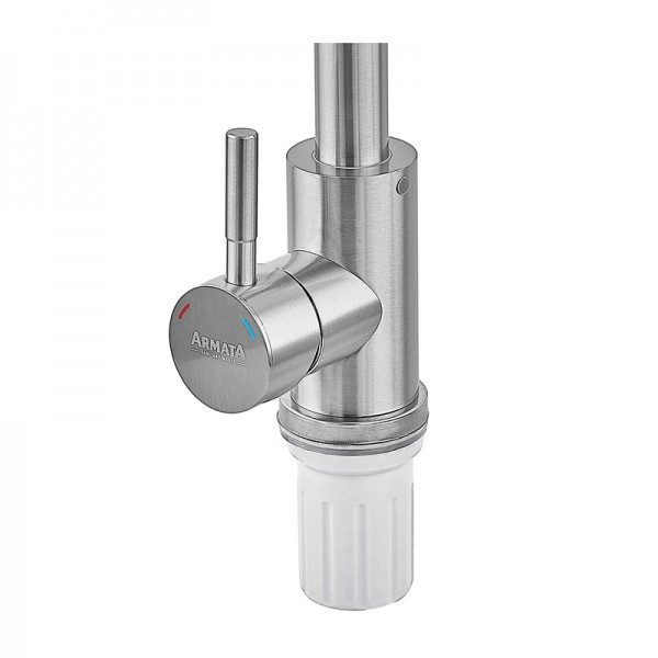 Смеситель для кухни Armata SUS-011-G(N) из нерж. стали (без подвода) (CH6487)