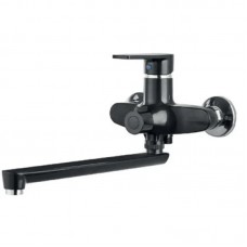 Смеситель для ванны Plamix OSCAR-006 черный MX1896