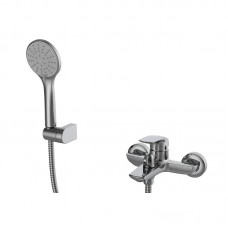 Смеситель для ванны с коротким изливом Koer KB-40008-01 хром KR3472