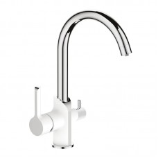 Смеситель для кухни Mixxus Premium Edem 021 белый MI5924