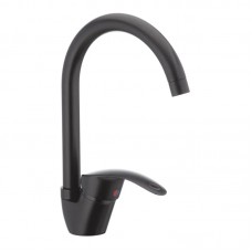 Змішувач для кухні Cron Mars 777-G чорний CR0786