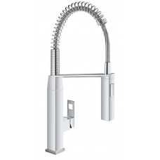 Змішувач для кухні з гнучким виливом Grohe Eurocube 31395000