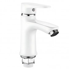 Змішувач для умивальника Mixxus Elvis 001 білий MI6583