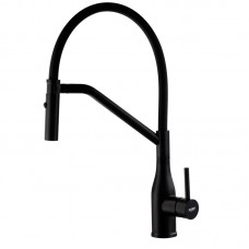 Змішувач для кухні з гнучким виливом Koer KI-70026-05 чорний KR5210