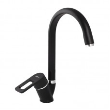 Змішувач для кухні Zerix Z5130-6 чорний ZX0356