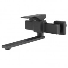 Змішувач для кухні настінний Koer KB-73010-05 чорний KR3491