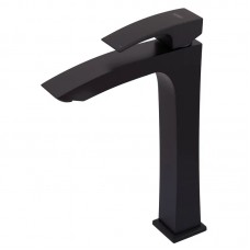 Змішувач для умивальника високий Koer KB-11007-05 чорний KR3441