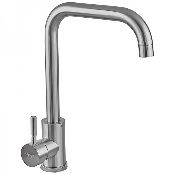 Смеситель для кухни Armata SUS-011-G(N) из нерж. стали (без подвода) (CH6487)
